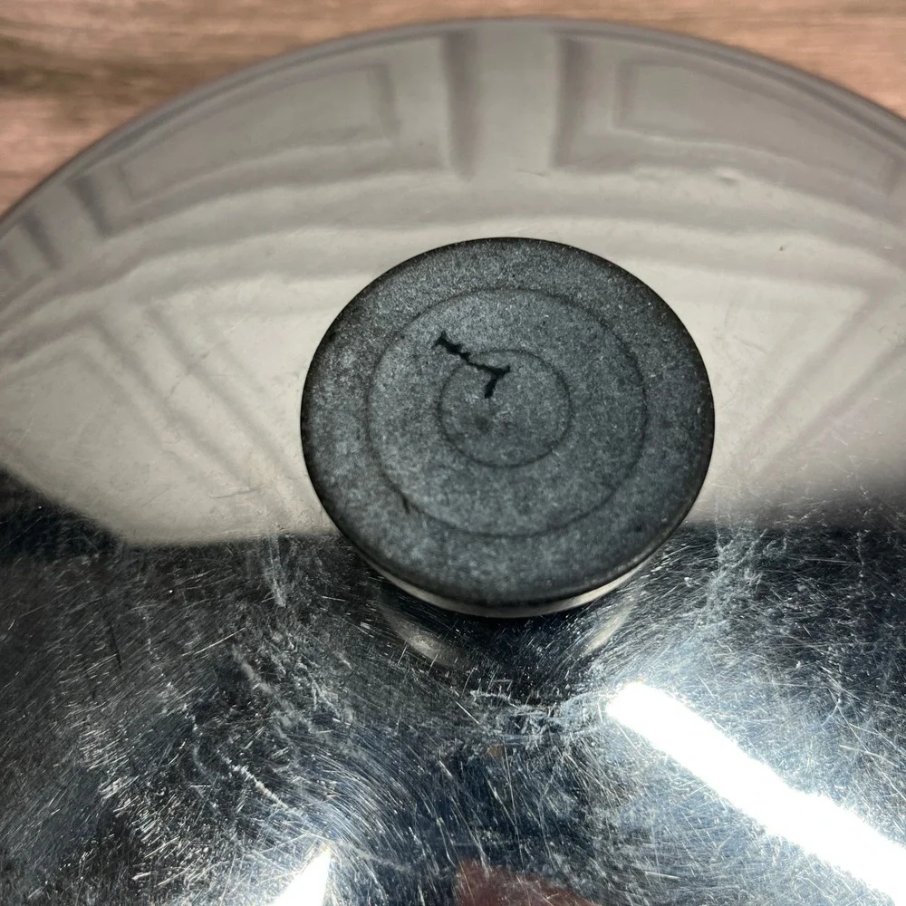 Revere Ware Pot Lid Replacement Set of 2 Silver Stainless Steel Vintage 7.5